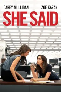 Poster to the movie "She Said" #141476