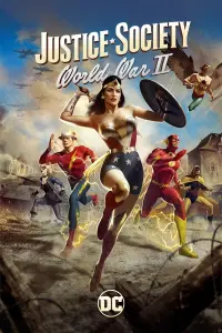 Poster to the movie "Justice Society: World War II" #139815