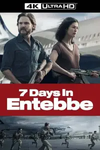 Poster to the movie "7 Days in Entebbe" #120281