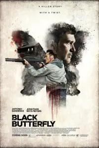 Poster to the movie "Black Butterfly" #295871