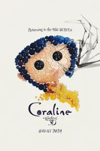 Poster to the movie "Coraline" #312693