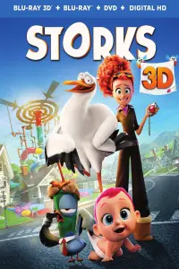 Poster to the movie "Storks" #85235