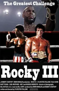 Poster to the movie "Rocky III" #65360