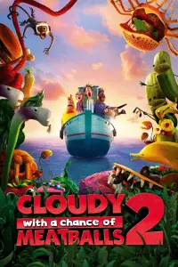 Poster to the movie "Cloudy with a Chance of Meatballs 2" #285243