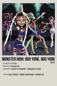 Poster to the movie "Monster High: Boo York, Boo York" #458998