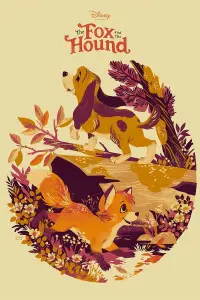 Poster to the movie "The Fox and the Hound" #237391