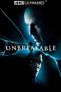 Poster to the movie "Unbreakable" #66645