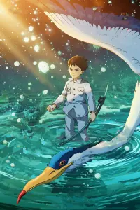 Poster to the movie "The Boy and the Heron" #463437