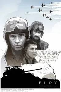 Poster to the movie "Fury" #370843