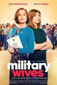 Poster to the movie "Military Wives" #342011