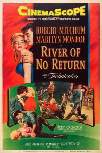 Poster to the movie "River of No Return" #272904