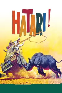 Poster to the movie "Hatari!" #364305