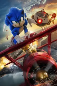 Poster to the movie "Sonic the Hedgehog 2" #167696