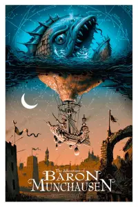 Poster to the movie "The Adventures of Baron Munchausen" #95377