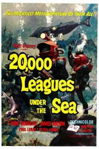 Poster to the movie "20,000 Leagues Under the Sea" #135771