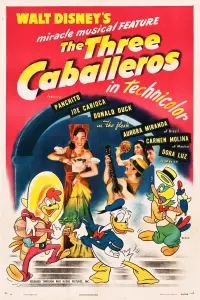 Poster to the movie "The Three Caballeros" #136742