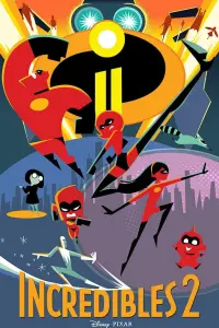 Poster to the movie "Incredibles 2" #516849