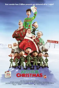 Poster to the movie "Arthur Christmas" #264320