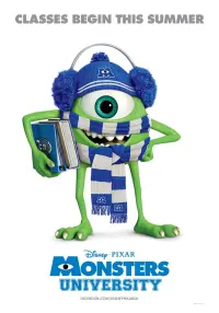 Poster to the movie "Monsters University" #40919