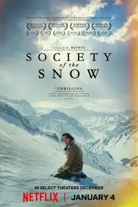 Poster to the movie "Society of the Snow" #160363