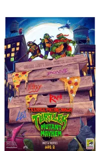 Poster to the movie "Teenage Mutant Ninja Turtles: Mutant Mayhem" #5250