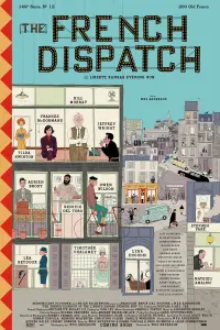 Poster to the movie "The French Dispatch" #92373