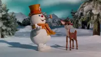 Backdrop to the movie "Rudolph and Frosty