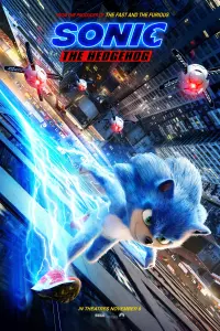 Poster to the movie "Sonic the Hedgehog" #223944