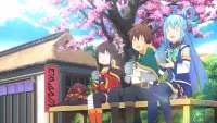 Backdrop to the movie "KONOSUBA – God