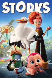 Poster to the movie "Storks" #85232