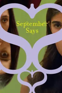 Poster to the movie "September Says" #676019