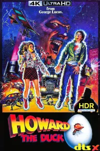 Poster to the movie "Howard the Duck" #354154