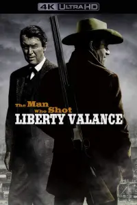 Poster to the movie "The Man Who Shot Liberty Valance" #118770