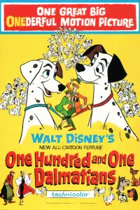 Poster to the movie "One Hundred and One Dalmatians" #30981