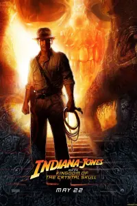 Poster to the movie "Indiana Jones and the Kingdom of the Crystal Skull" #26795