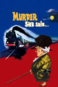 Poster to the movie "Murder She Said" #113238