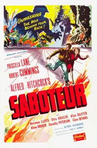 Poster to the movie "Saboteur" #255113