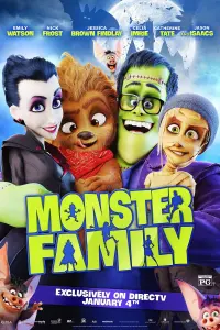 Poster to the movie "Monster Family" #310123