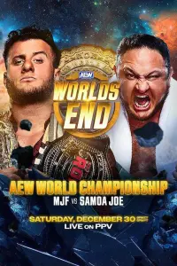 Poster to the movie "AEW Worlds End" #196636