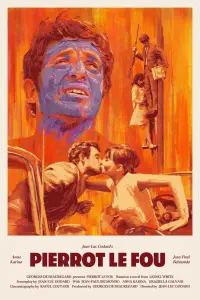 Poster to the movie "Pierrot le Fou" #216882