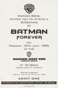 Poster to the movie "Batman Forever" #544499