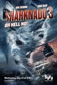 Poster to the movie "Sharknado 3: Oh Hell No!" #611138