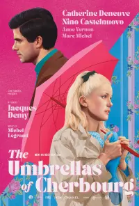 Poster to the movie "The Umbrellas of Cherbourg" #641908