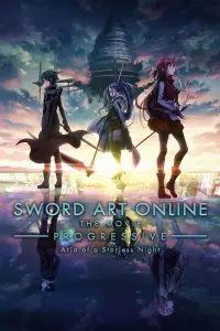 Poster to the movie "Sword Art Online the Movie – Progressive – Aria of a Starless Night" #99718