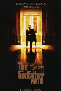 Poster to the movie "The Godfather Part III" #216472