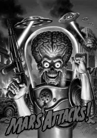 Poster to the movie "Mars Attacks!" #569218