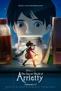 Poster to the movie "The Secret World of Arrietty" #62732