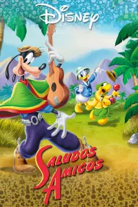 Poster to the movie "Saludos Amigos" #127937