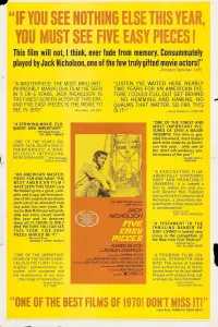 Poster to the movie "Five Easy Pieces" #236539