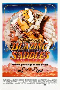 Poster to the movie "Blazing Saddles" #81114